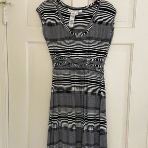 Max Studio striped knit dress